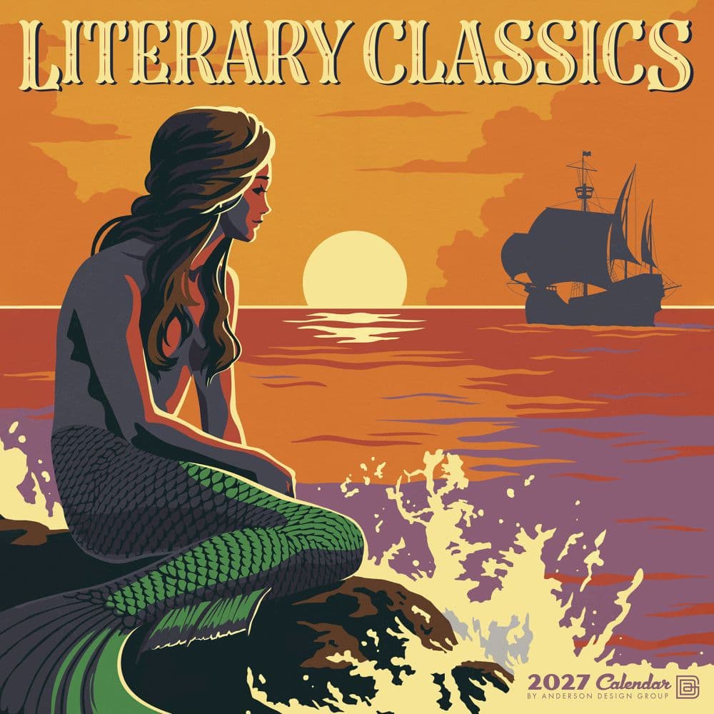 Literary Classics 2027 Wall Calendar Main Product Image