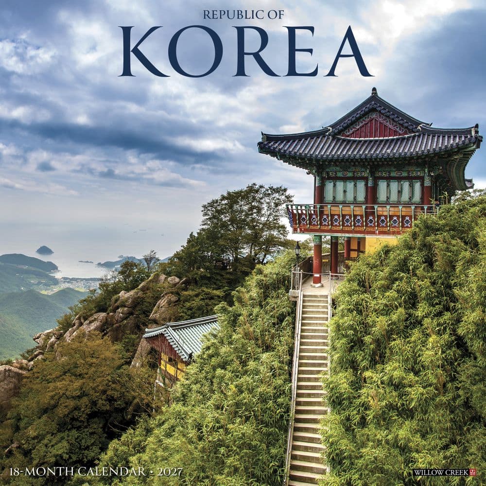 Republic of Korea 2027 Wall Calendar Main Product Image
