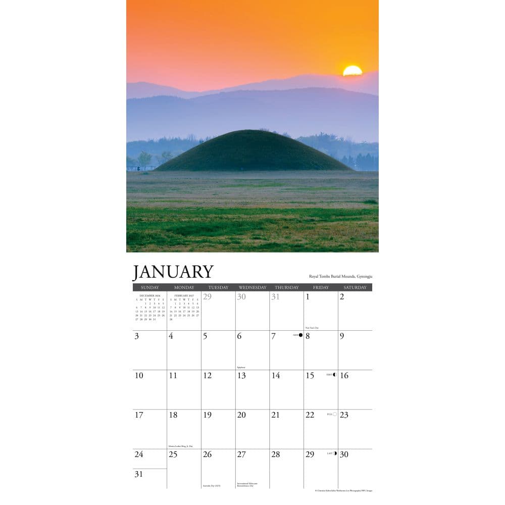 Republic of Korea 2027 Wall Calendar Second Alternate Image