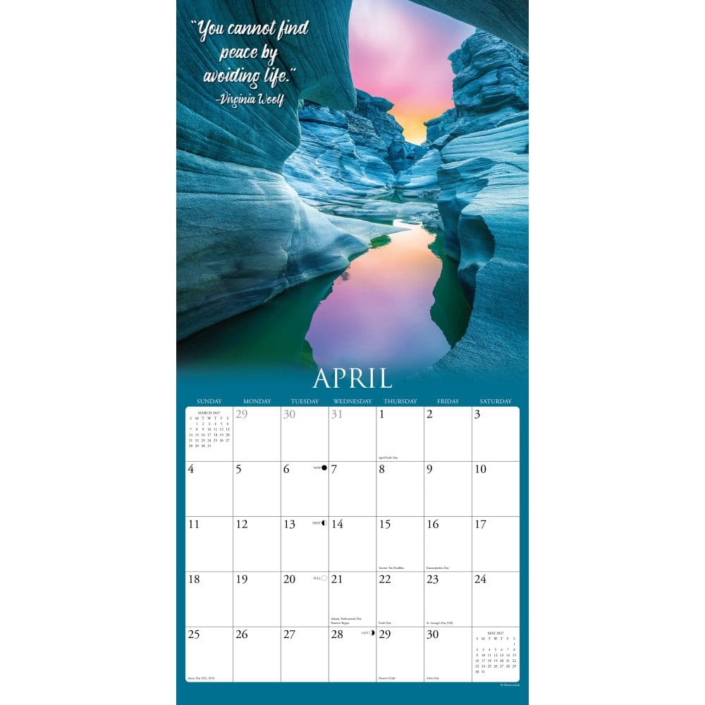 Inner Reflections 2027 Wall Calendar Second Alternate Image