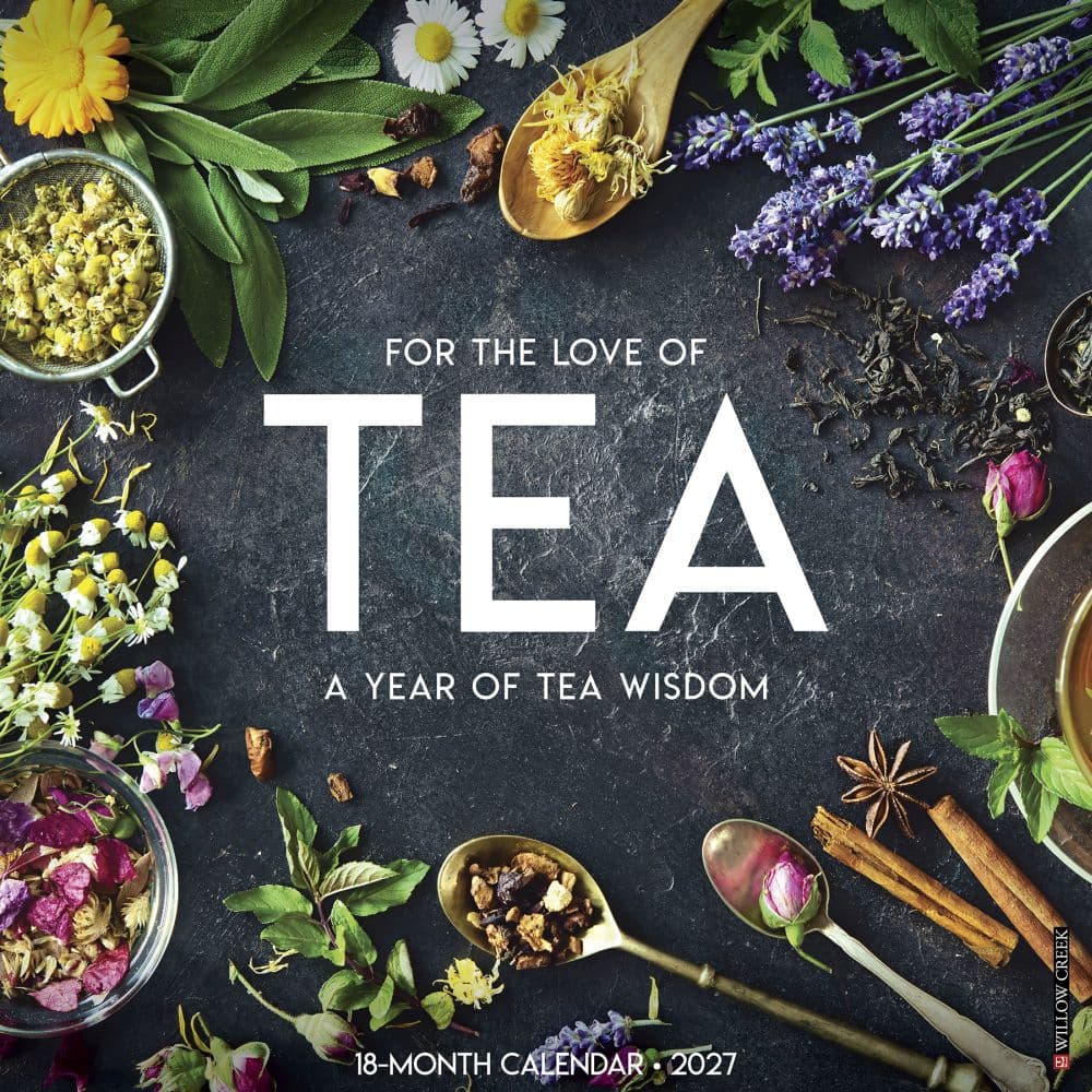 Love of Tea 2027 Wall Calendar Main Product Image