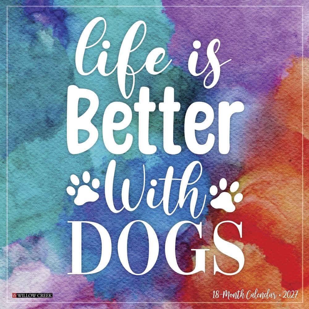 image Every Home Needs a Dog 2027 Wall Calendar Main Product Image