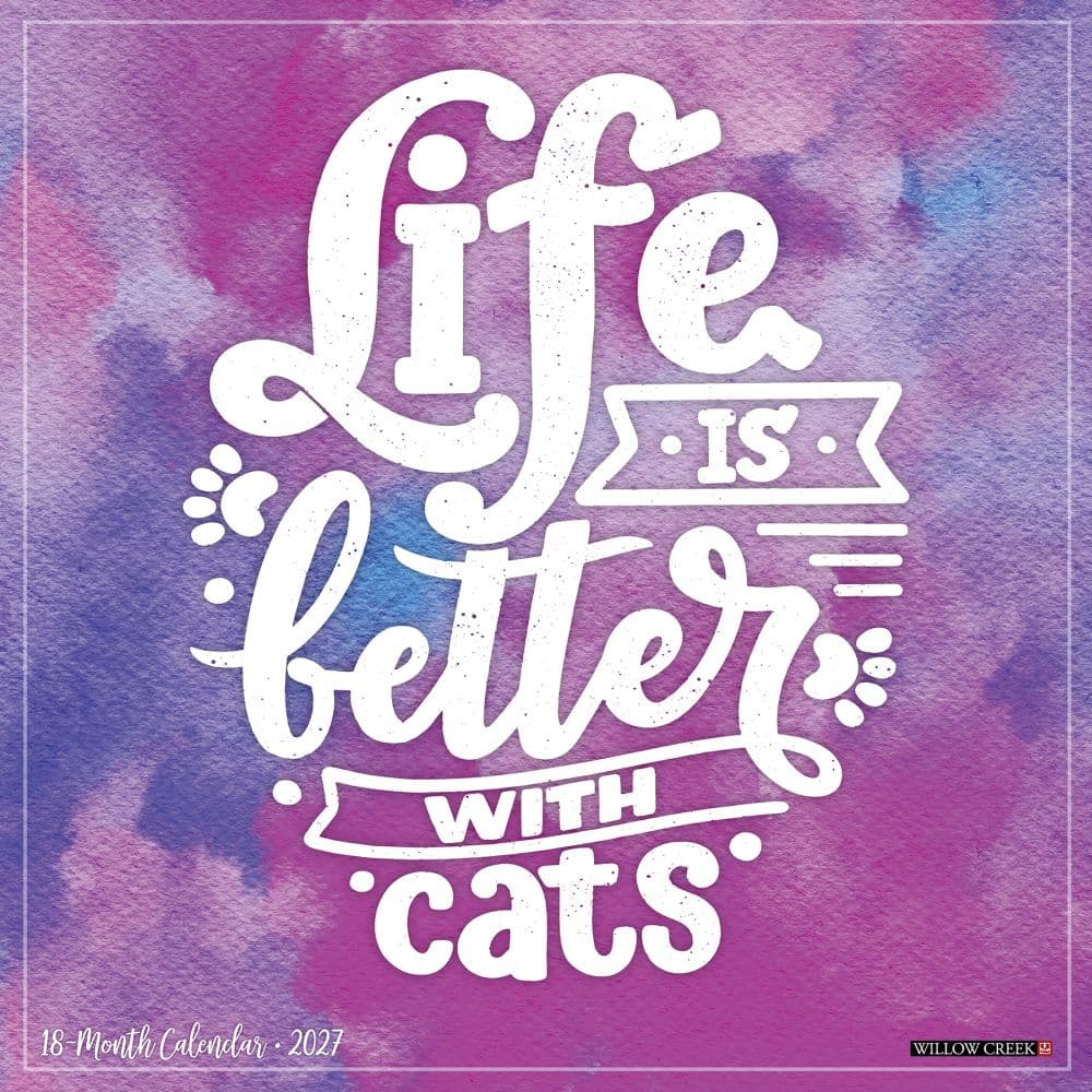 image Every Home Needs a Cat 2027 Wall Calendar Main Product Image