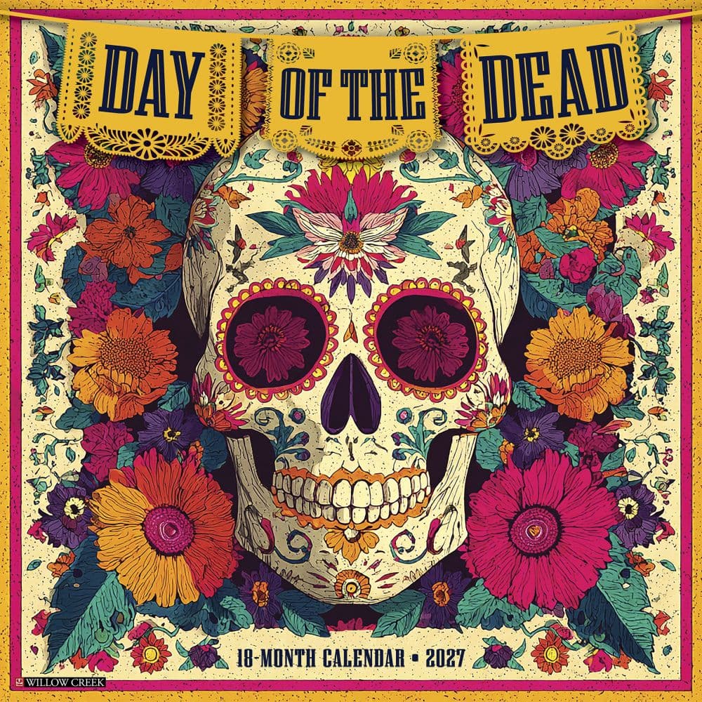 image Day of the Dead 2027 Wall Calendar Main Product Image