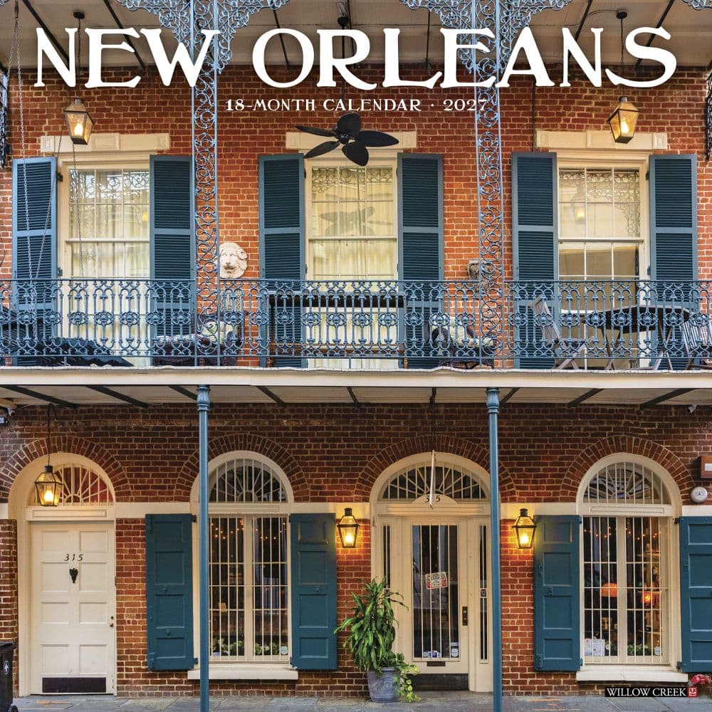 image New Orleans 2027 Wall Calendar Main Product Image