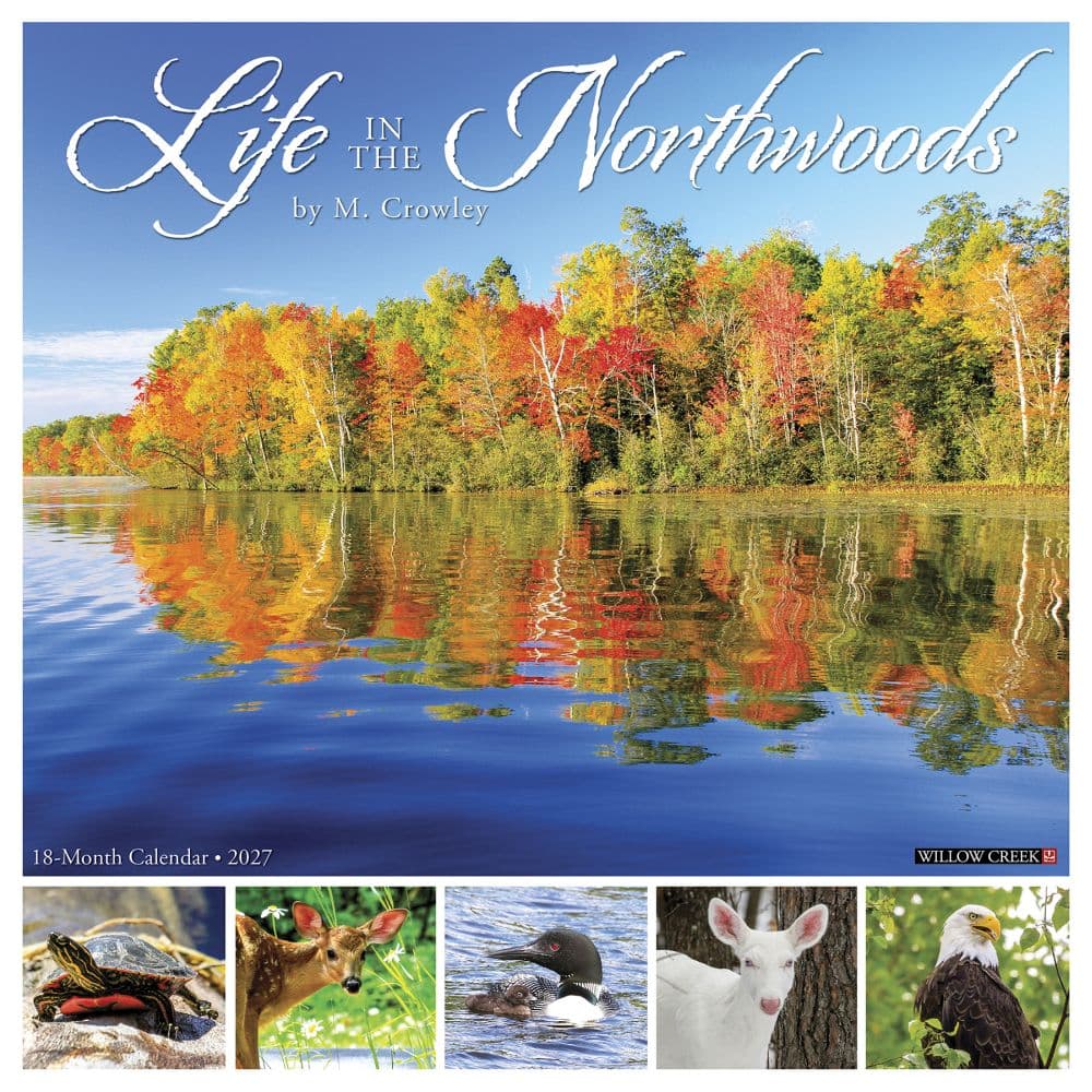 Life in the Northwoods 2027 Wall Calendar