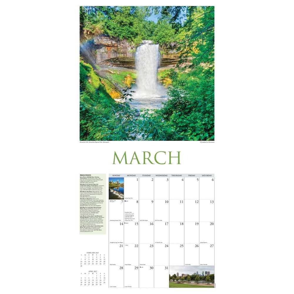 Twin Cities Events 2027 Wall Calendar Second Alternate Image