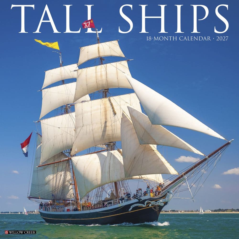 image Tall Ships 2027 Wall Calendar Main Product Image
