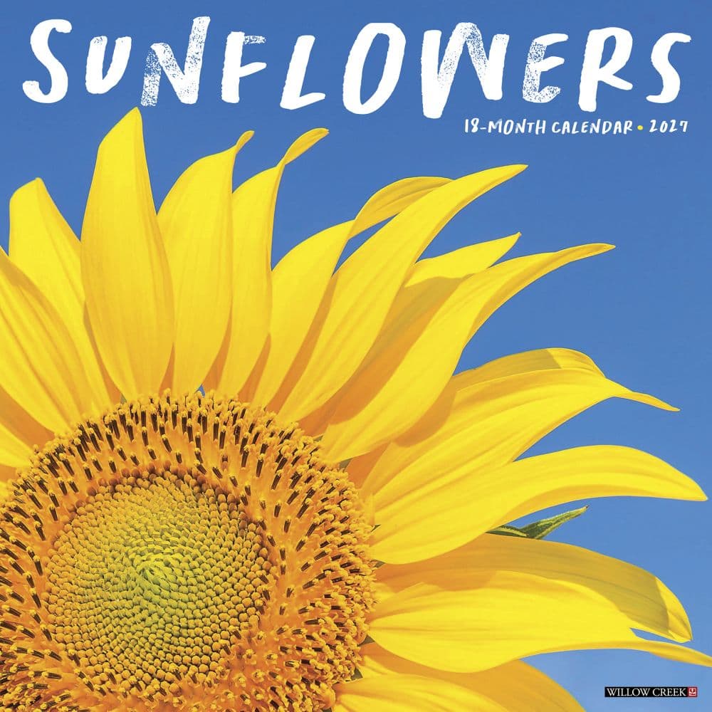 Sunflowers 2027 Wall Calendar Main Product Image