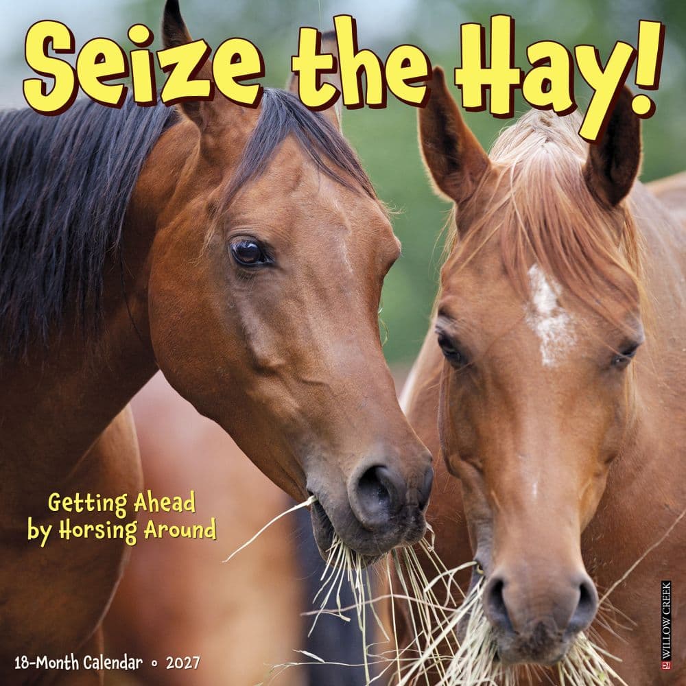 Seize The Hay 2027 Wall Calendar Main Product Image