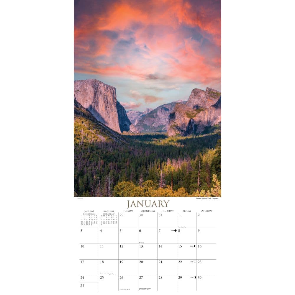 Scenic America 2027 Wall Calendar Second Alternate Image