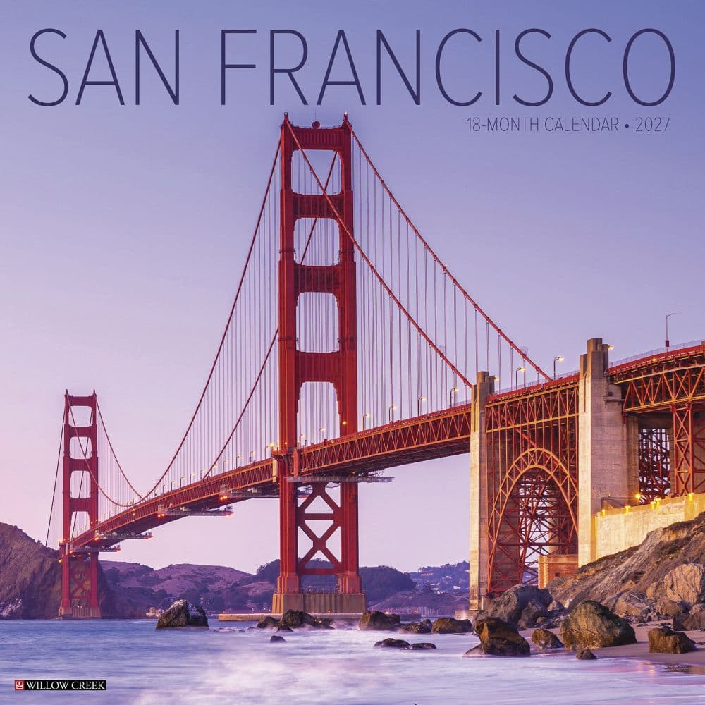 San Francisco 2027 Wall Calendar Main Product Image