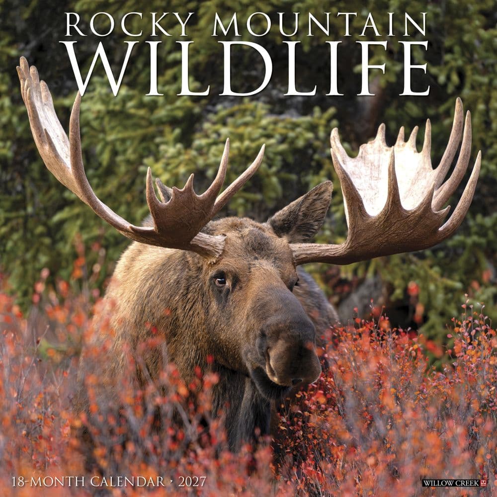 Rocky Mountain Wildlife 2027 Wall Calendar Main Product Image