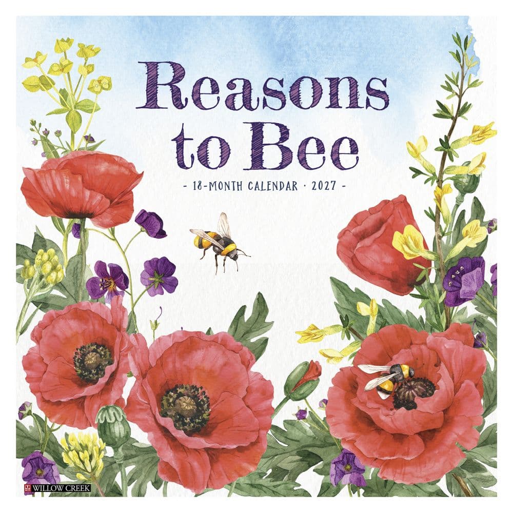 Reasons To Bee 2027 Wall Calendar Main Product Image