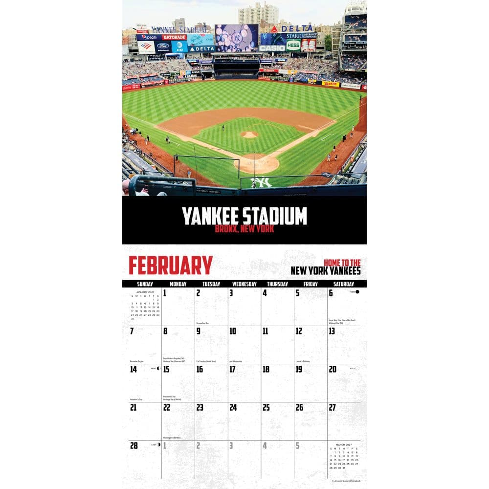 Play Ball 2027 Wall Calendar Second Alternate Image