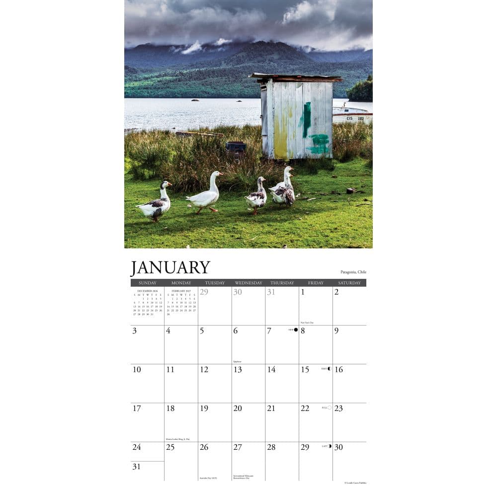 Outhouses 2027 Wall Calendar Second Alternate Image