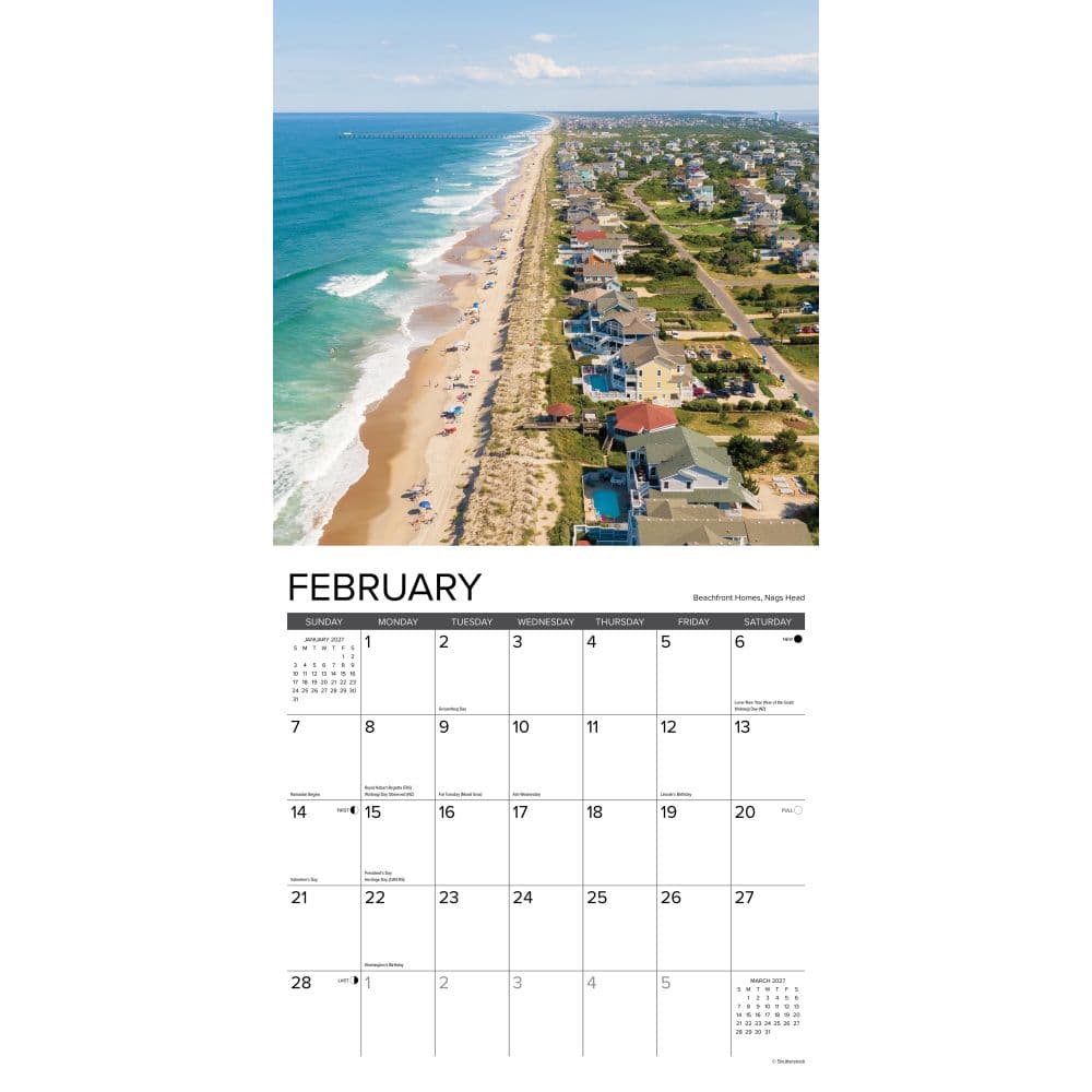 Outer Banks 2027 Wall Calendar Second Alternate Image