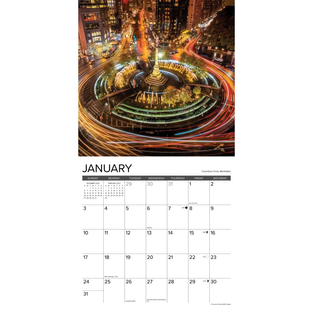 New York City 2027 Wall Calendar Second Alternate Image