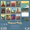 image National Parks Classic Travel Posters Wall Calendar First Alternate Image