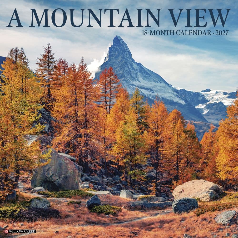 image Mountain View 2027 Wall Calendar Main Product Image