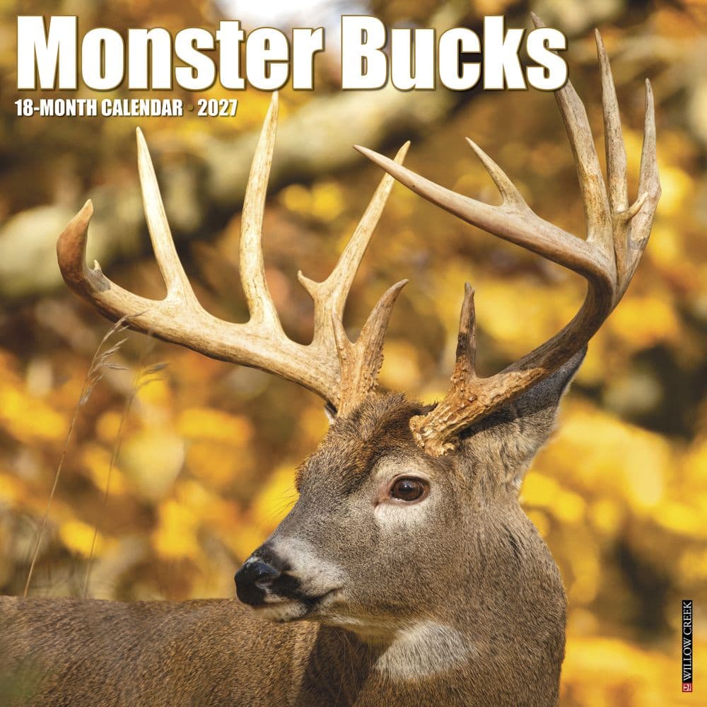 Monster Bucks 2027 Wall Calendar Main Product Image