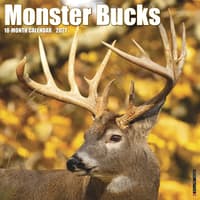 image Monster Bucks 2027 Wall Calendar Main Product Image