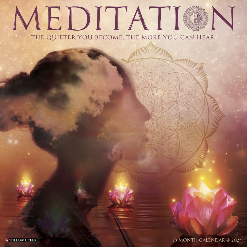 image Meditation 2027 Wall Calendar Main Product Image