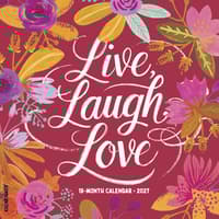image Live Laugh Love 2027 Wall Calendar Main Product Image