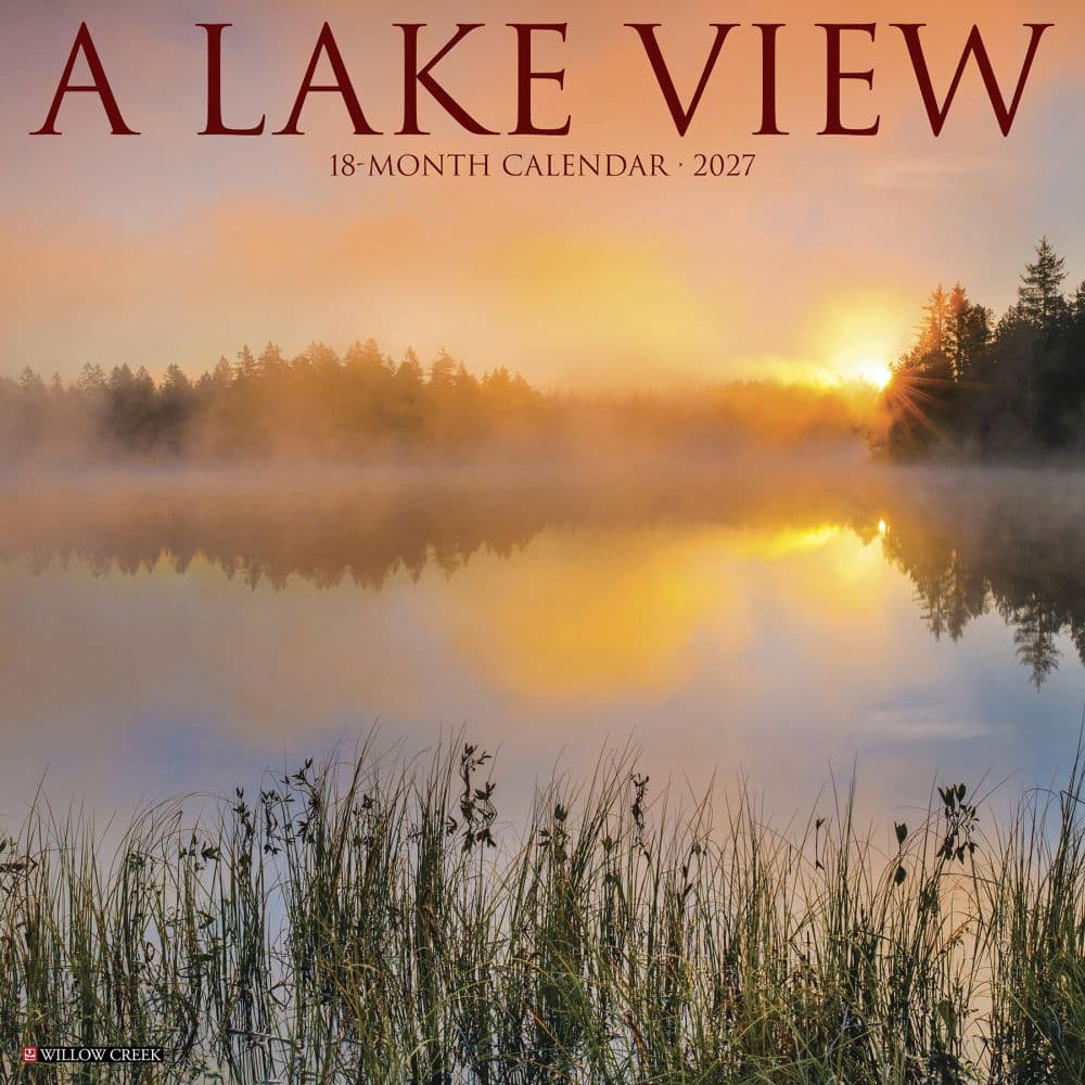 Lake View 2027 Wall Calendar Main Product Image