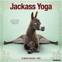 image Jackass Yoga 2027 Wall Calendar Main Product Image