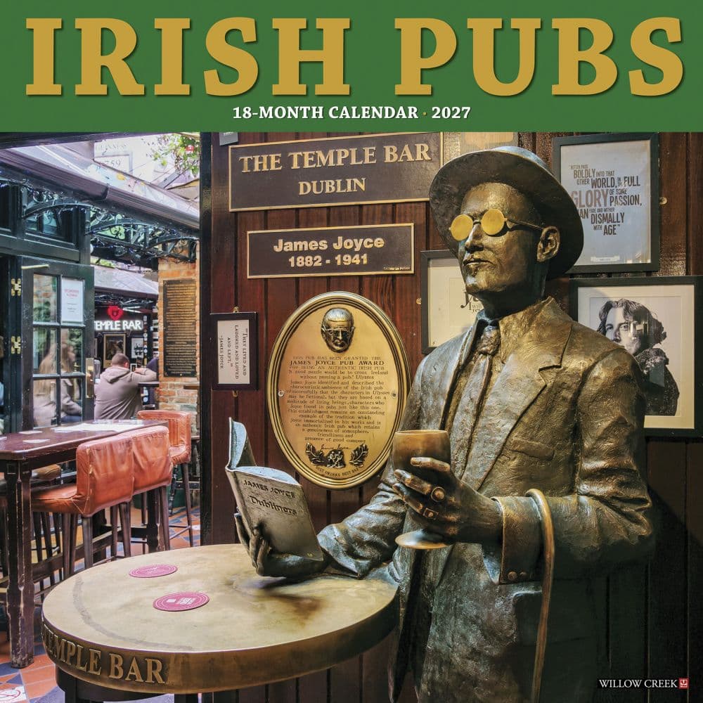 Irish Pubs 2027 Wall Calendar Main Product Image