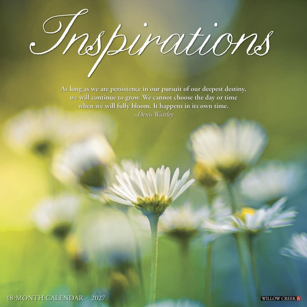 Inspirations 2027 Wall Calendar Main Product Image