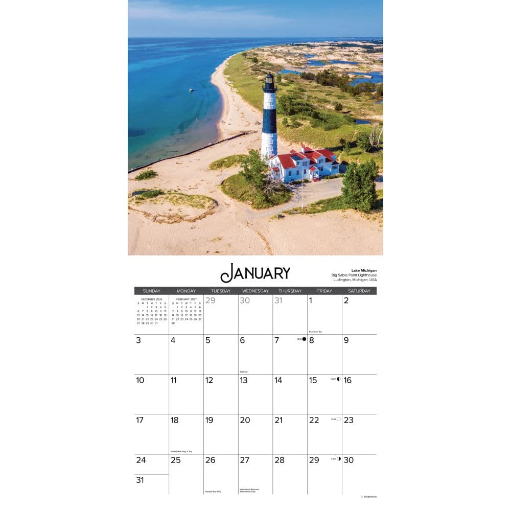 Great Lakes 2027 Wall Calendar Second Alternate Image