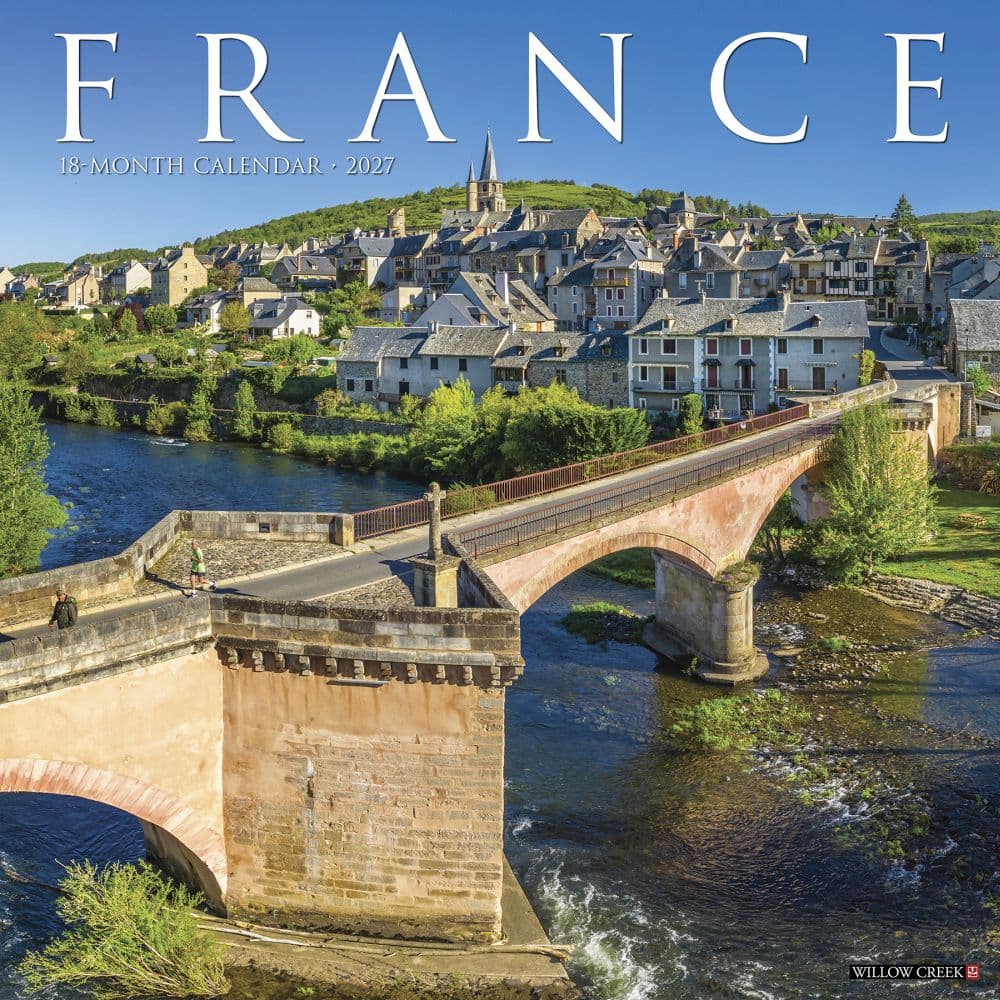 image France 2027 Wall Calendar Main Product Image