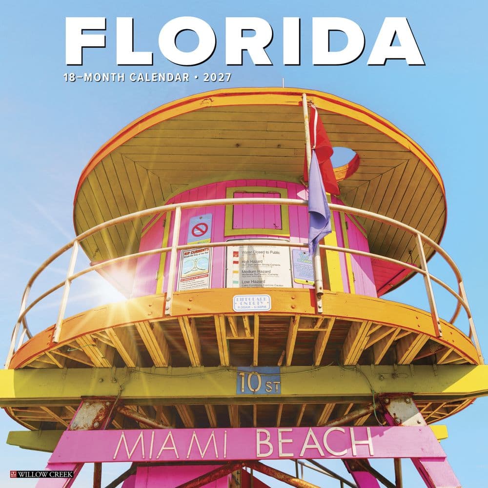 Florida 2027 Wall Calendar Main Product Image