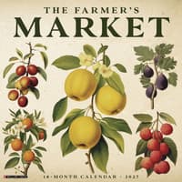 image Farmers Market 2027 Wall Calendar Main Product Image