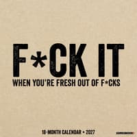image Fck It 2027 Wall Calendar Main Product Image