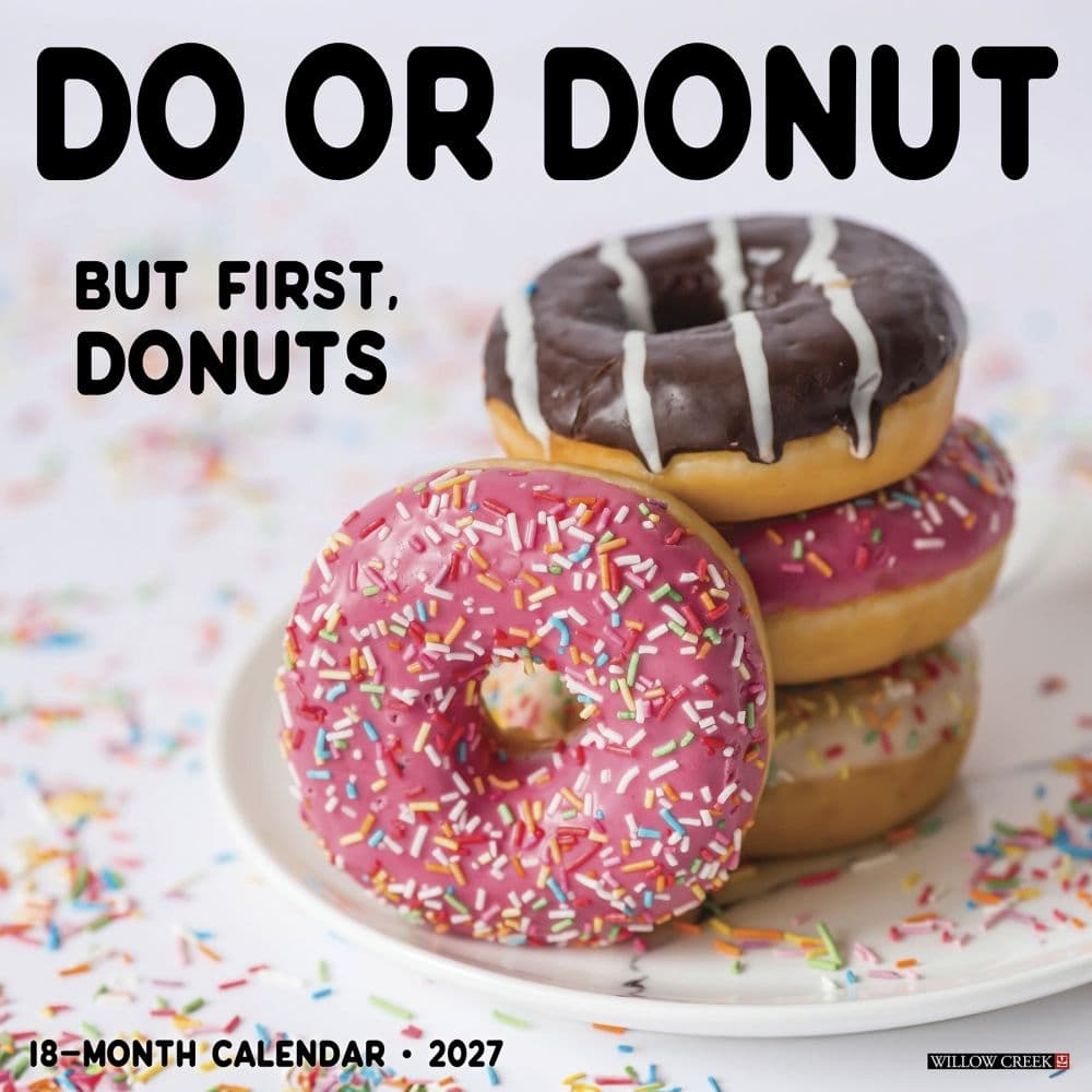 Do or Donut 2027 Wall Calendar Main Product Image
