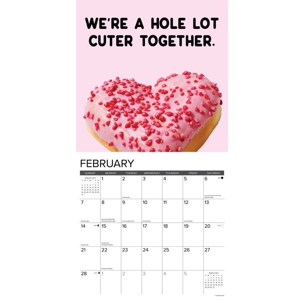 Do or Donut 2027 Wall Calendar Second Alternate Image