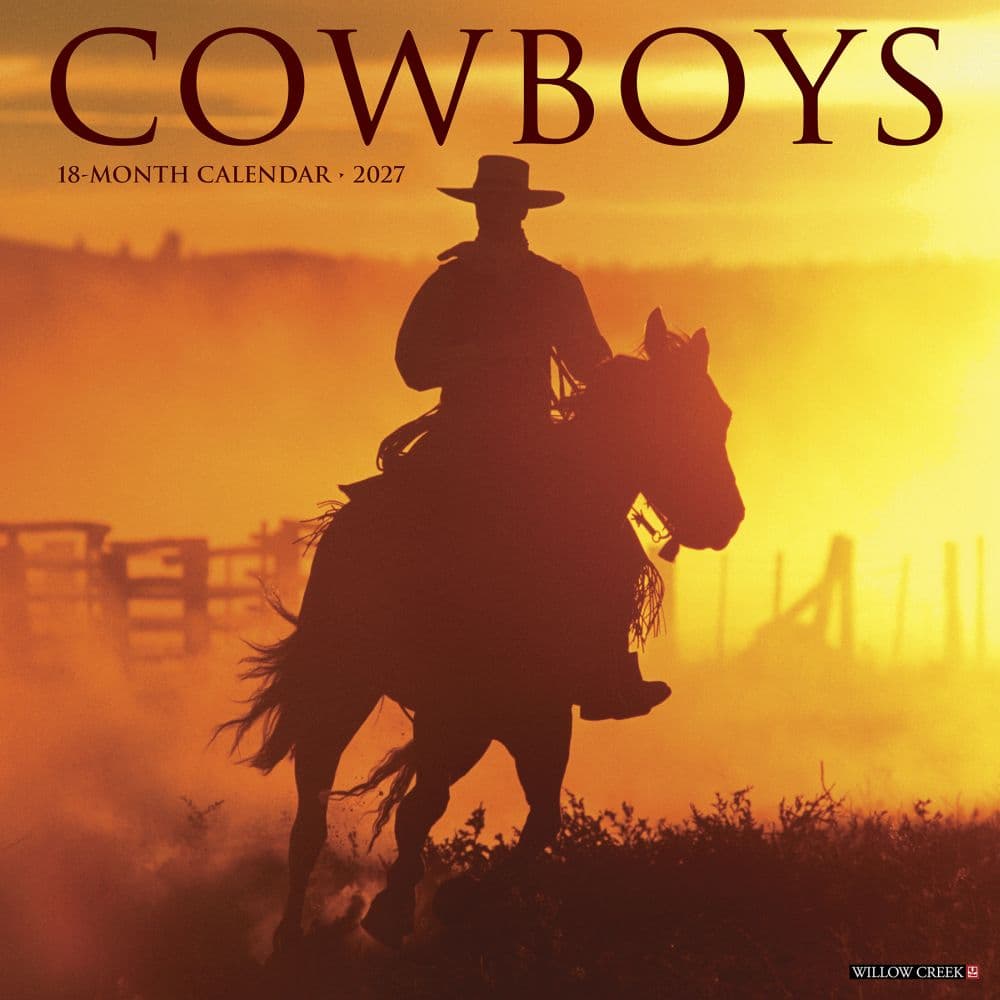 Cowboys 2027 Wall Calendar Main Product Image