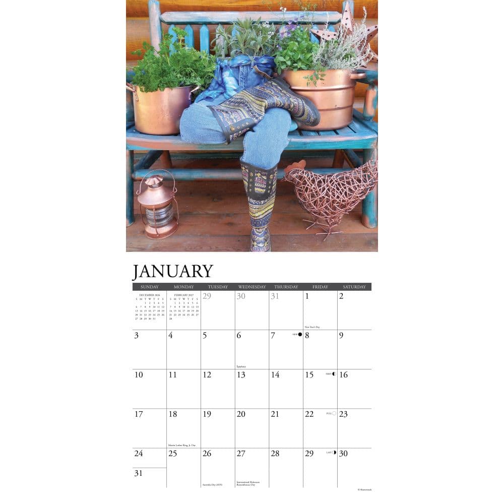 Country Chic 2027 Wall Calendar Second Alternate Image