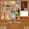 image Coffee Delights Classic Travel Posters 2027 Wall Calendar First Alternate Image