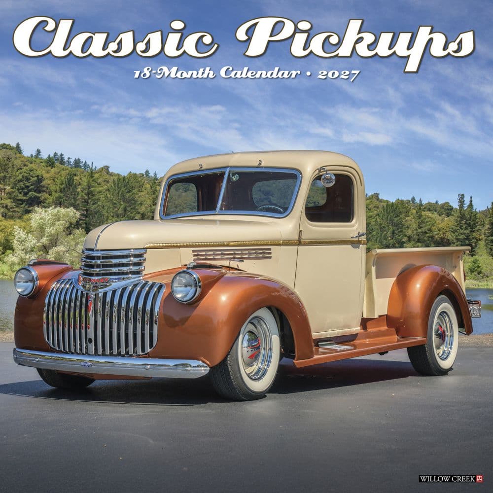 image Classic Pickups 2027 Wall Calendar Main Product Image