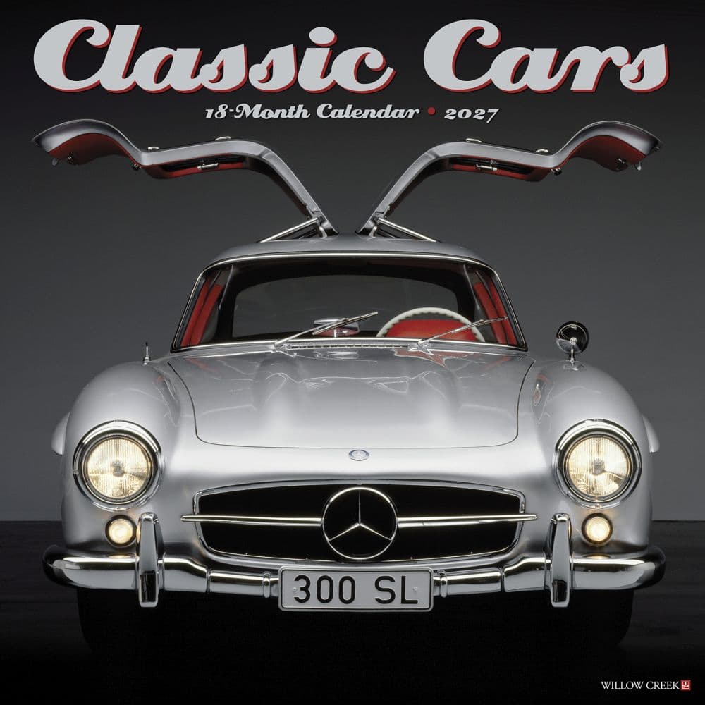 Just Classic Cars 2027 Wall Calendar Main Product Image