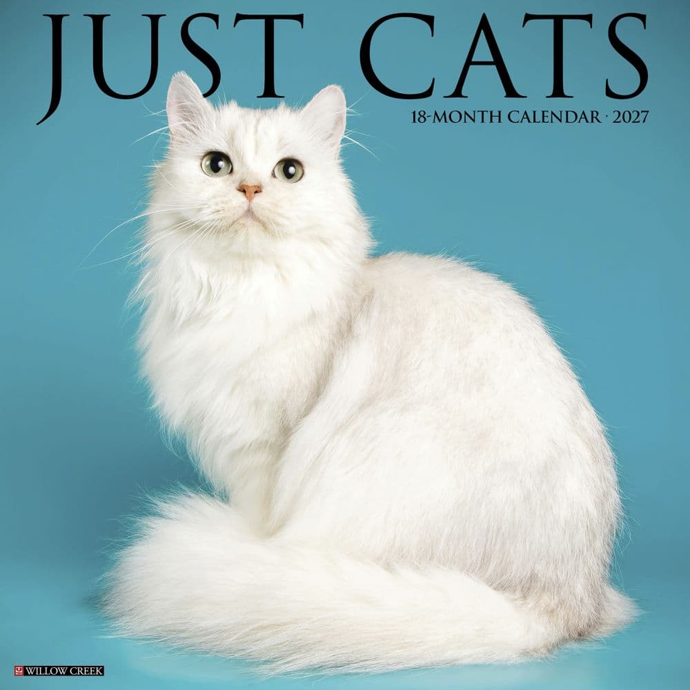 Just Cats 2027 Wall Calendar Main Product Image