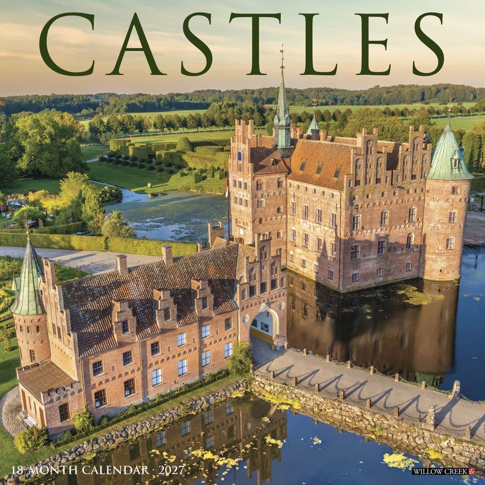Castles 2027 Wall Calendar Main Product Image