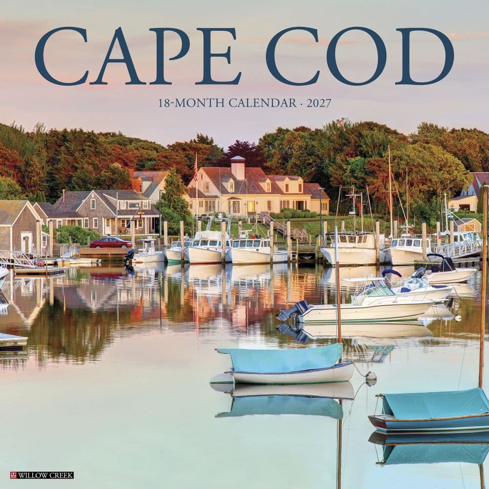 Cape Cod 2027 12" x 12" Wall Calendar