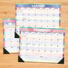 image Watercolor Stripes 2027 Desk Pad First Alternate Image