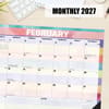image Watercolor Stripes 2027 Desk Pad Third Alternate Image