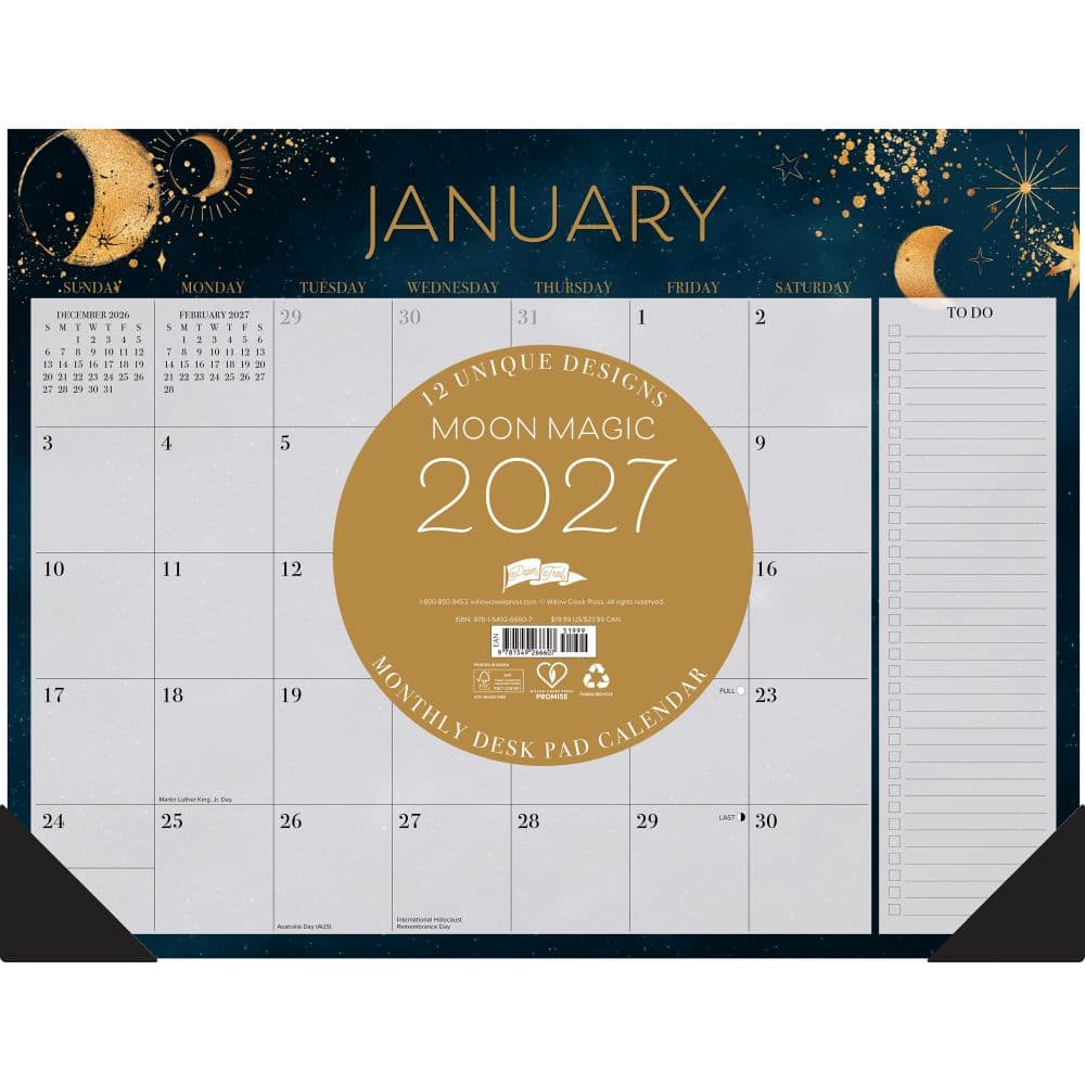 Moon Magic 2027 Desk Pad Second Alternate Image
